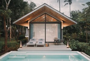 Outdoor pool - ONE BEDROOM POOL VILLA with private 13 square-metre plunge pool (Muang)