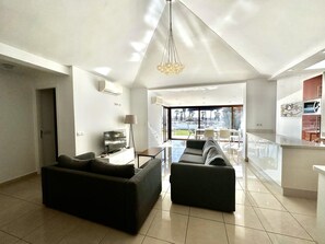 TV, DVD player, table tennis