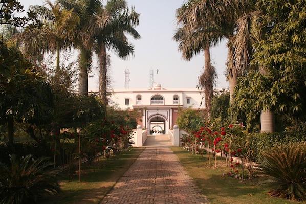 Front of property – evening/night