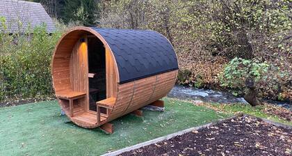 Luxury vacation homes with Hot tub, Sauna and Pool near Italy and Slovenia.