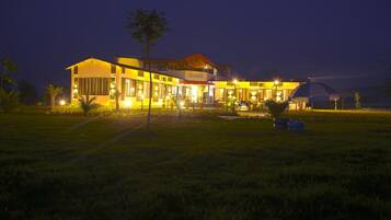 Front of property – evening/night