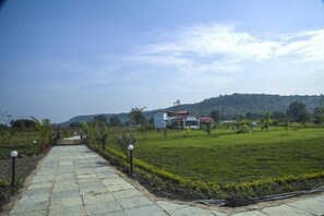 Deluxe tweepersoonskamer | Uitzicht op de tuin