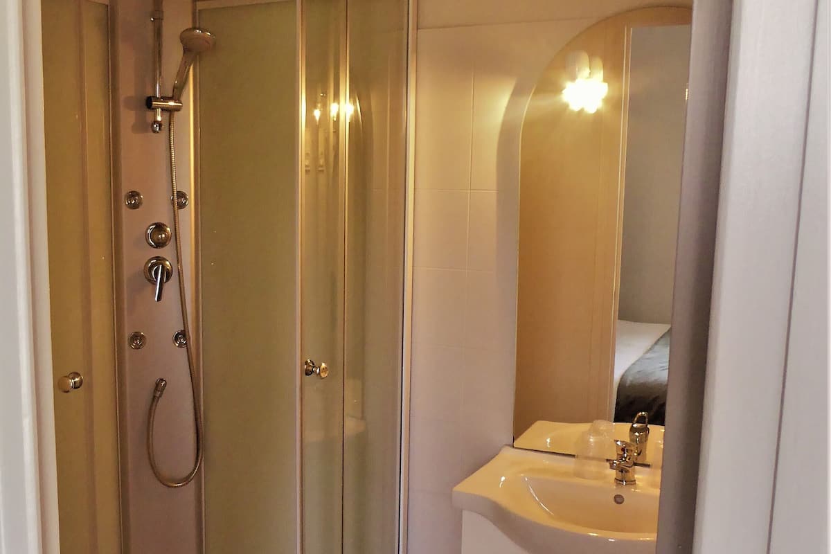 free toiletries, hair dryer, towels, soap