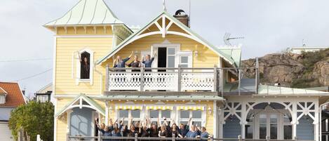 Façade de l’hébergement