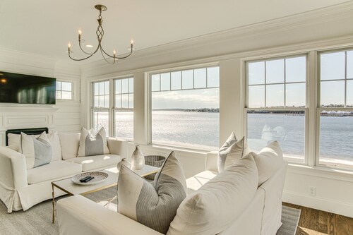 Luxury Ocean Front Home w/ its own Private Beach. New, Clean+ High end finishes.