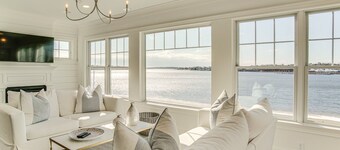 Luxury Ocean Front Home w/ its own Private Beach. New, Clean+ High end finishes.