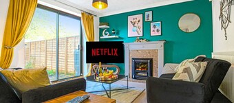 The Cosy House i Central MK med GRATIS parkering og Netflix
