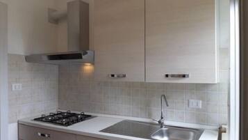 Apartment, 2 Bedrooms | Private kitchen | Full-size fridge, microwave, oven, stovetop