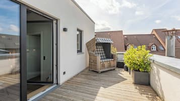 Deluxe-Apartment | Terrasse/Patio