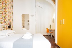 Appartement, 2 chambres | 2 chambres, rideaux occultants, fer et planche à repasser, Wi-Fi gratuit