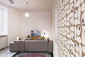 Apartment, 1 Bedroom | Living area
