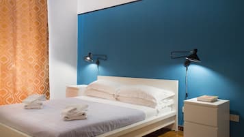 Appartement, 2 slaapkamers | 2 slaapkamers, verduisterende gordijnen, een strijkplank/strijkijzer