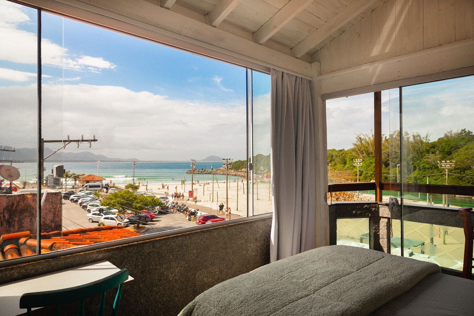 Panoramic Double Room, Balcony, Ocean View | View from room