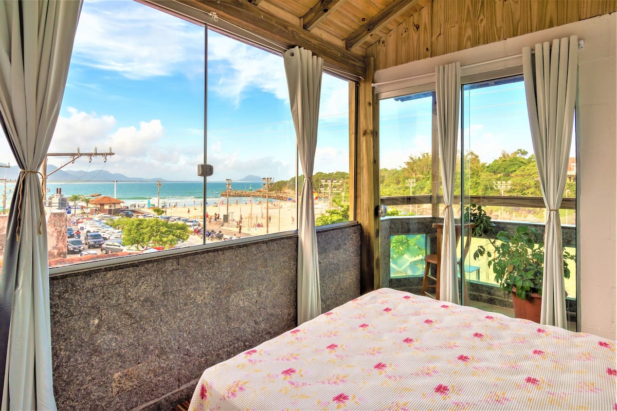 Panoramic-Doppelzimmer, Balkon, Meerblick | Kostenloses WLAN