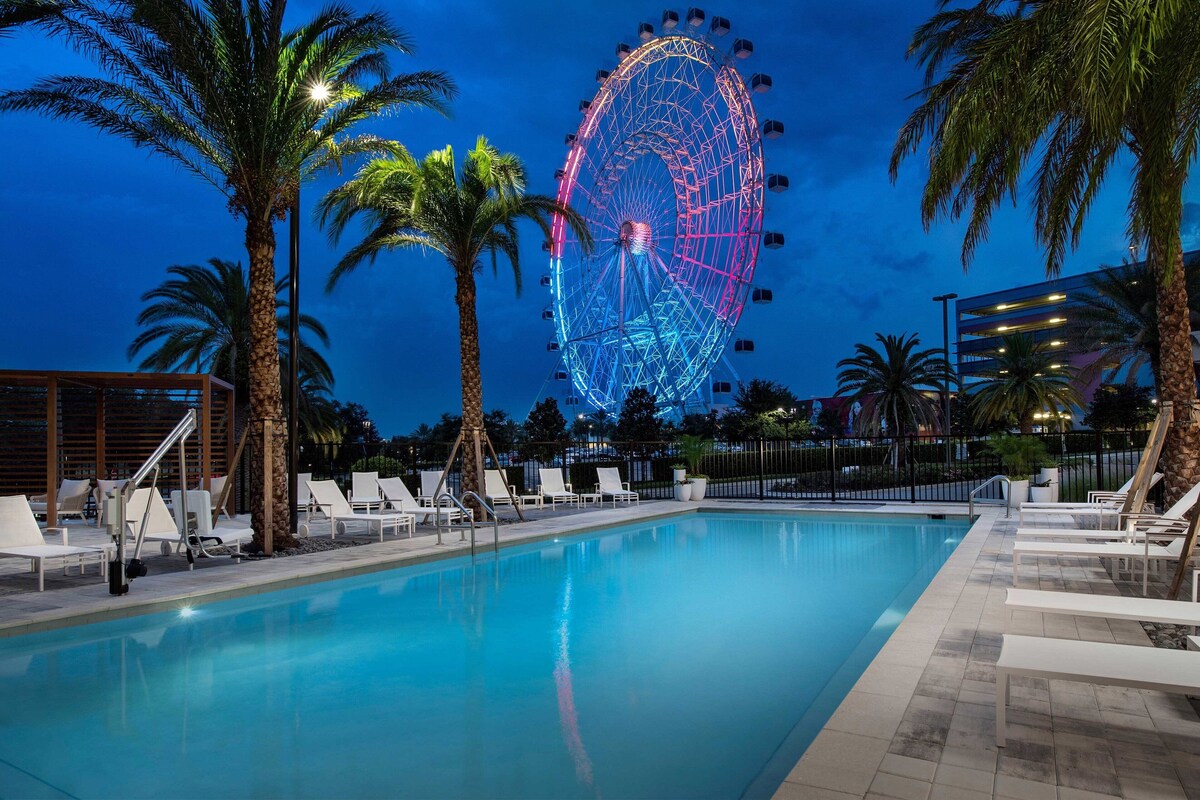 Element Orlando Universal Blvd exterior - Marriott hotels near Universal Studios Orlando