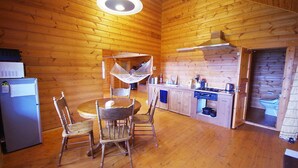 2 Bedroom Log House | Private kitchen - The Subterraneans (Ishigaki)