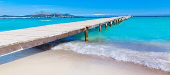 Beautiful Villa "Beach Palmitos" with Wi-Fi, Balcony, Garden, Terraces & Pool