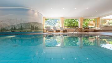Piscine couverte, piscine chauffée