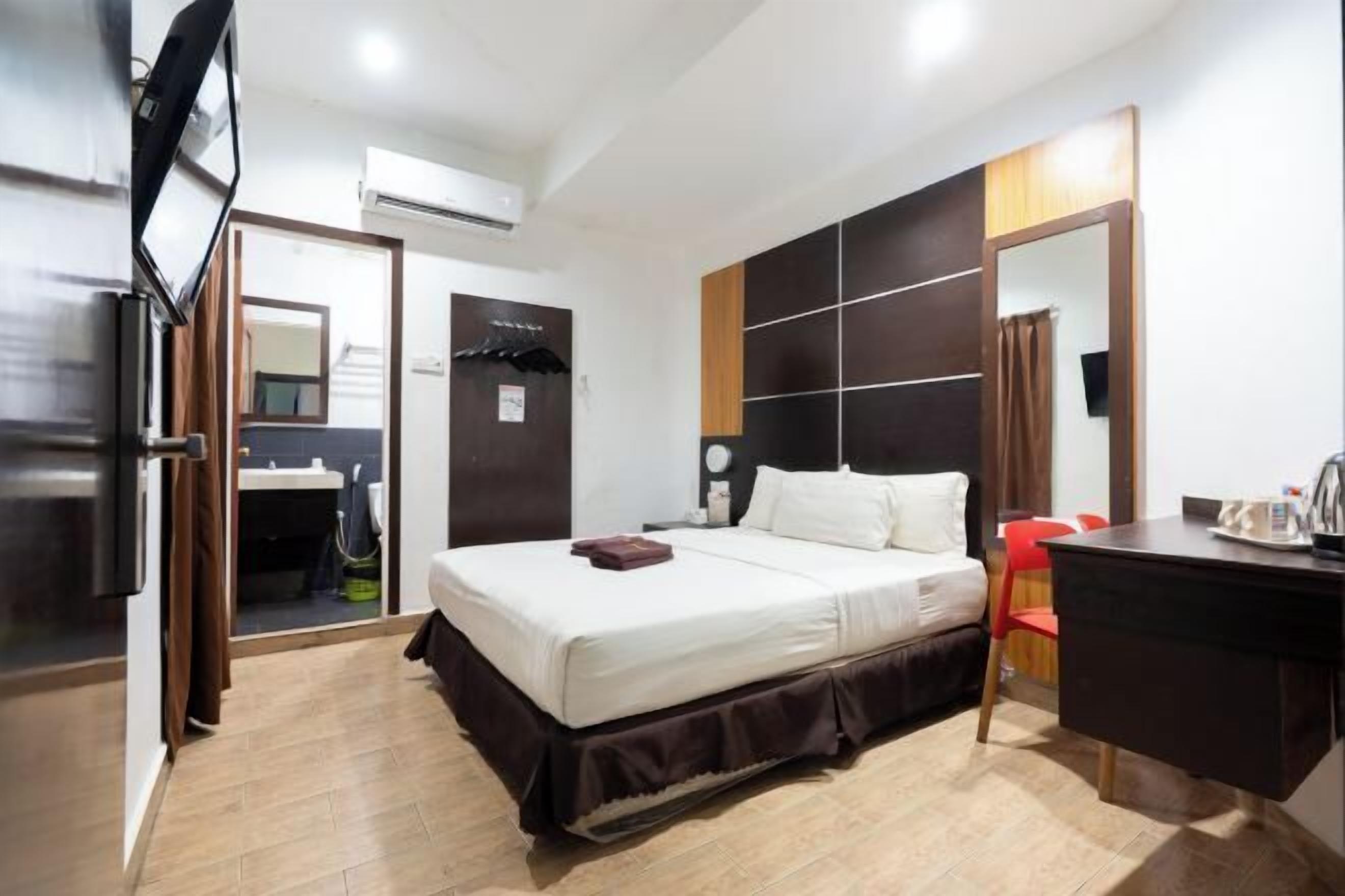 Escritorio, camas plegables/adicionales y wifi gratis 