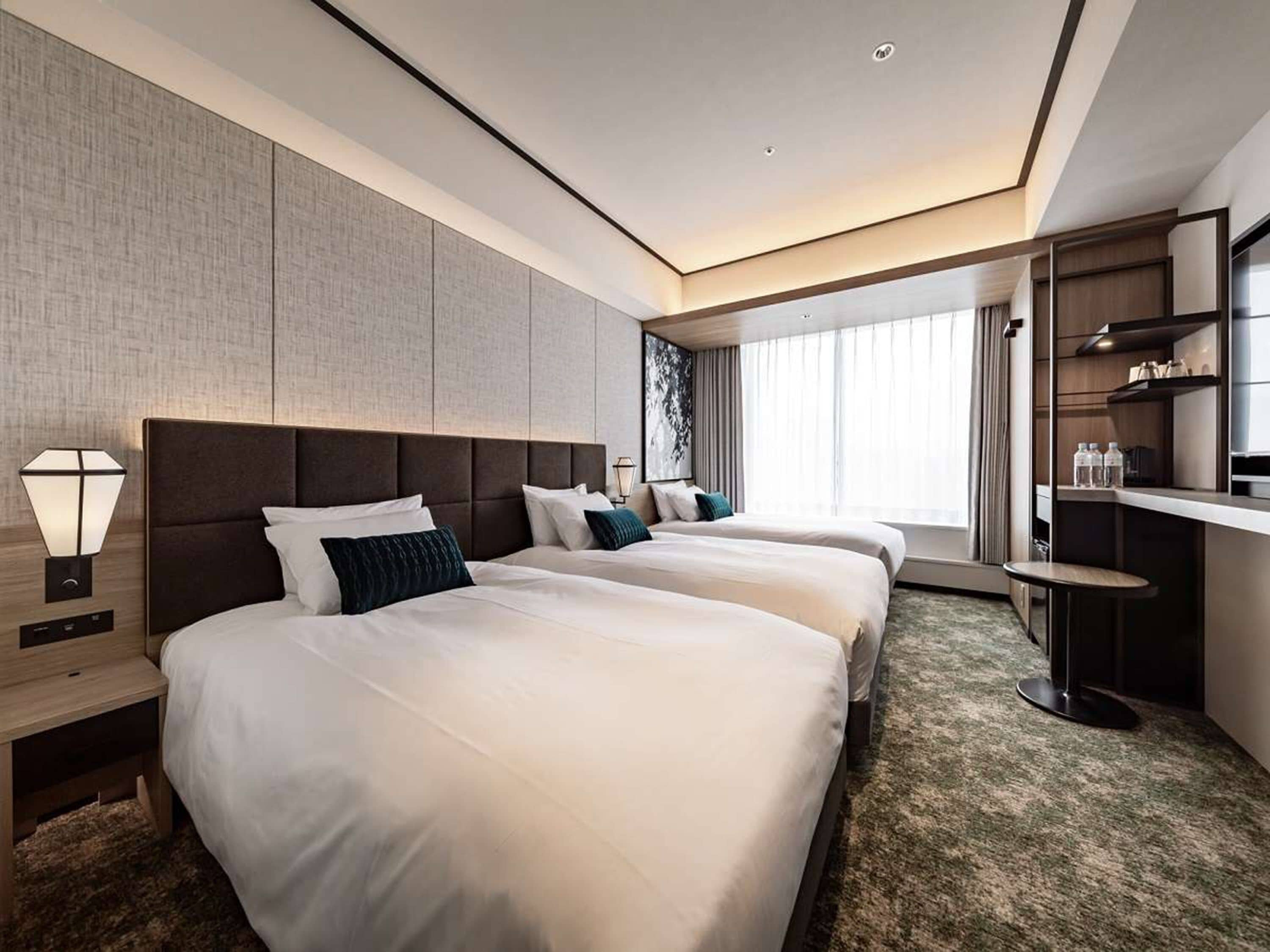 雙床房 (Hollywood Twin, extra bed) | 房內夾萬、遮光窗簾/窗簾、熨斗/熨衫板、免費 Wi-Fi