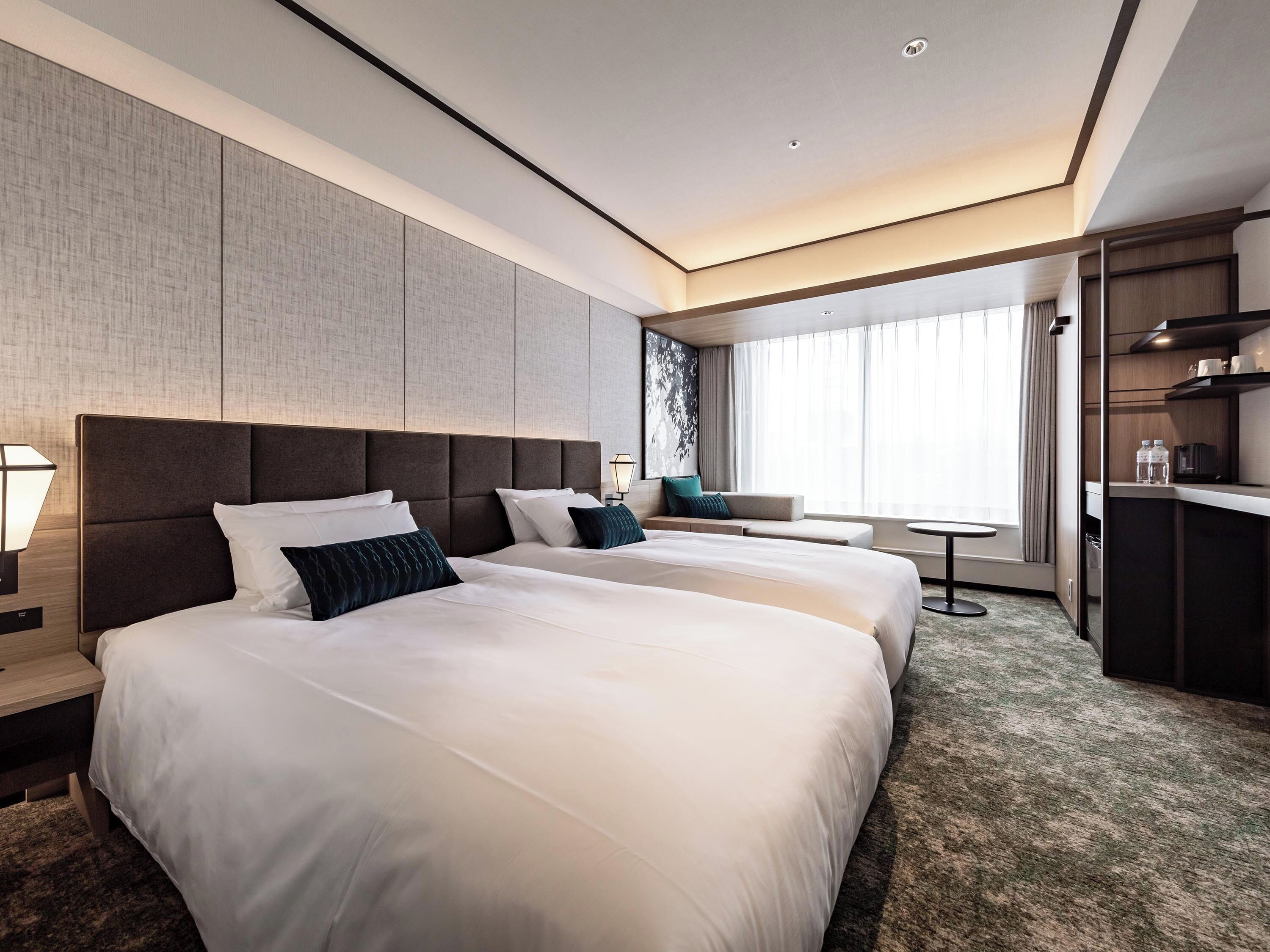 雙床房 (Hollywood Twin) | 房內夾萬、遮光窗簾/窗簾、熨斗/熨衫板、免費 Wi-Fi