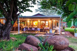Café da manhã, almoço e jantar