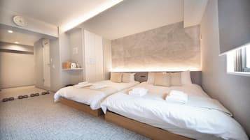 Free WiFi, bed sheets