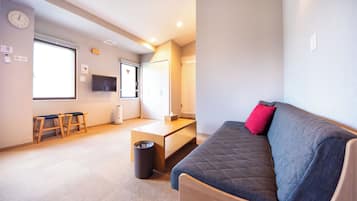 Twin Room 401 with washing machine | 免费 WiFi、床单