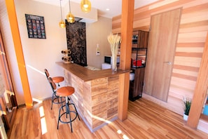 Basic Condo | Living area | 42-inch flat-screen TV with cable channels, TV, video-game console - rakuna Inn 河~oshiage (Tokyo)