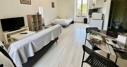 Cozy Renovated Studio with WiFi near Saint Roch Thermal Baths