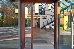 Property entrance - SPA Hotel Belvilis (Moletai)