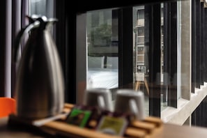 豪華雙人房 | 遮光布/窗簾、隔音、免費無線上網、床單