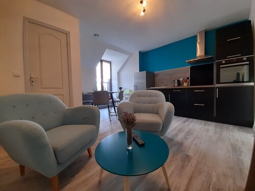 2-Bedroom Apartment with Wi-Fi, Near Centre and Spa, La Roche-Posay