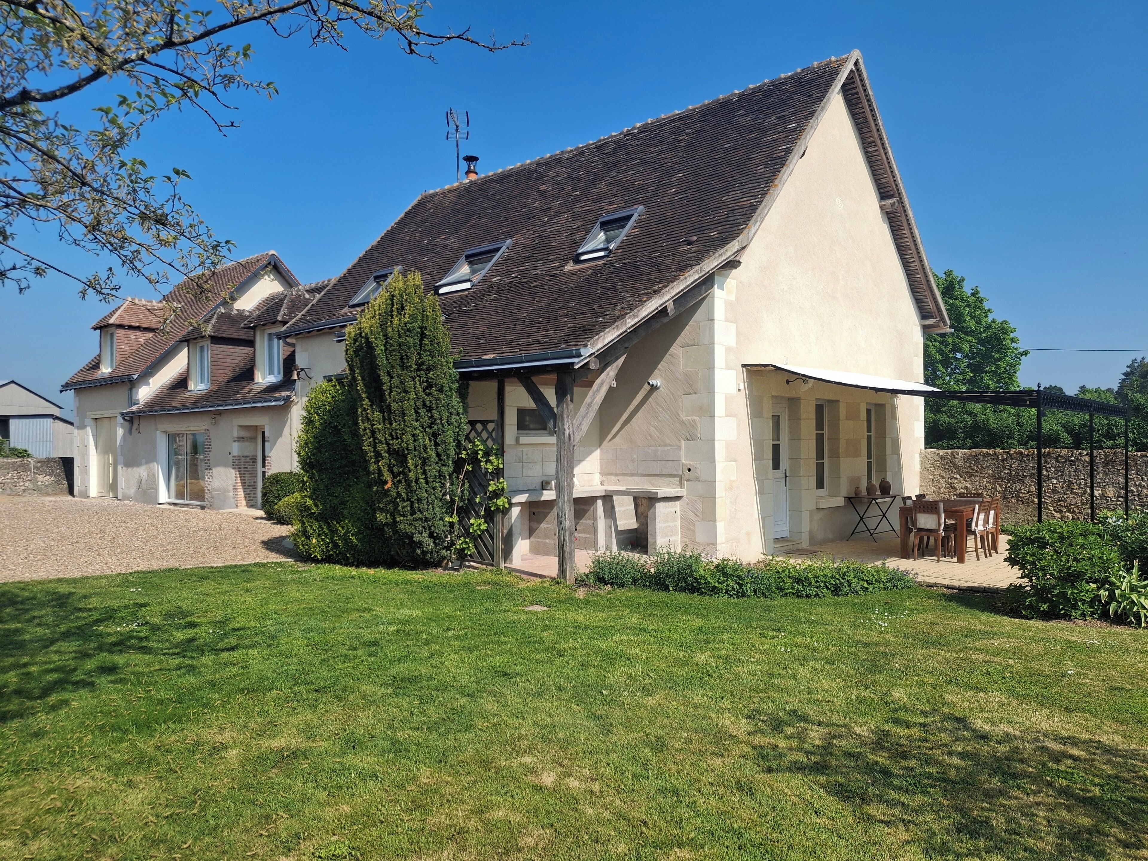 Façade de l’hébergement