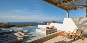 View from room - Potnia Theron Suites (Santorini)