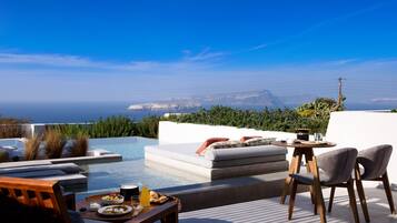 Deluxe Suite with Private Pool and Hot Tub | View from room
