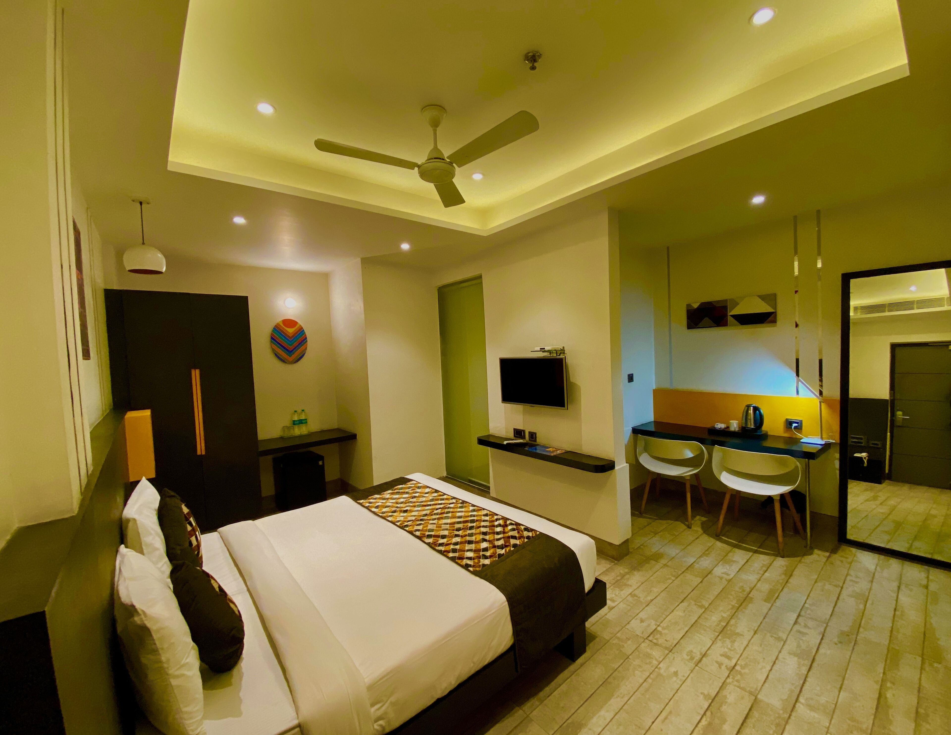 Elite Double or Twin Room, Hot Tub, City View