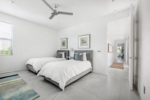 3 quartos, roupas de cama premium, edredons de pluma