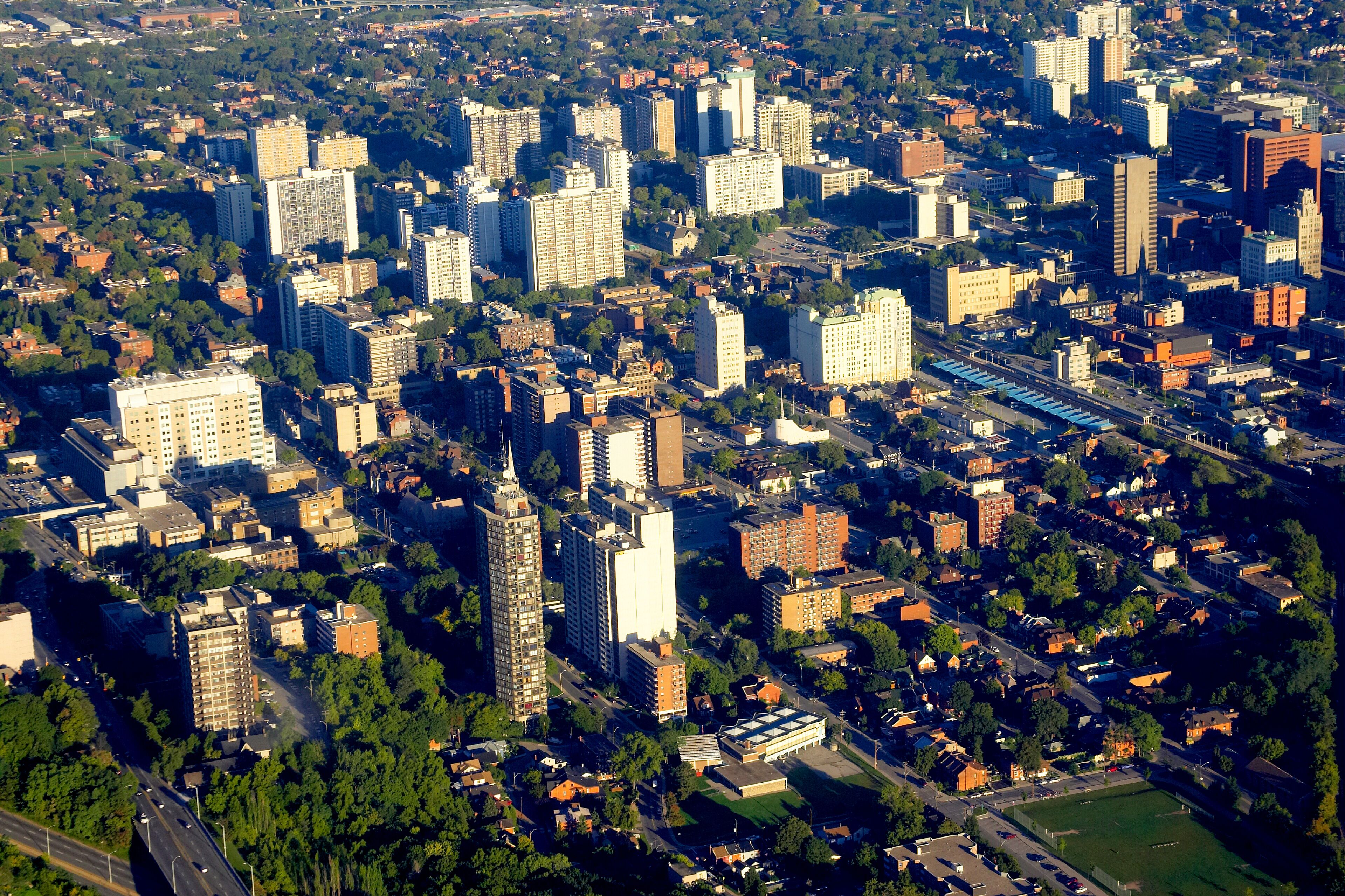 aerial view