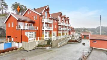 Fassade der Unterkunft