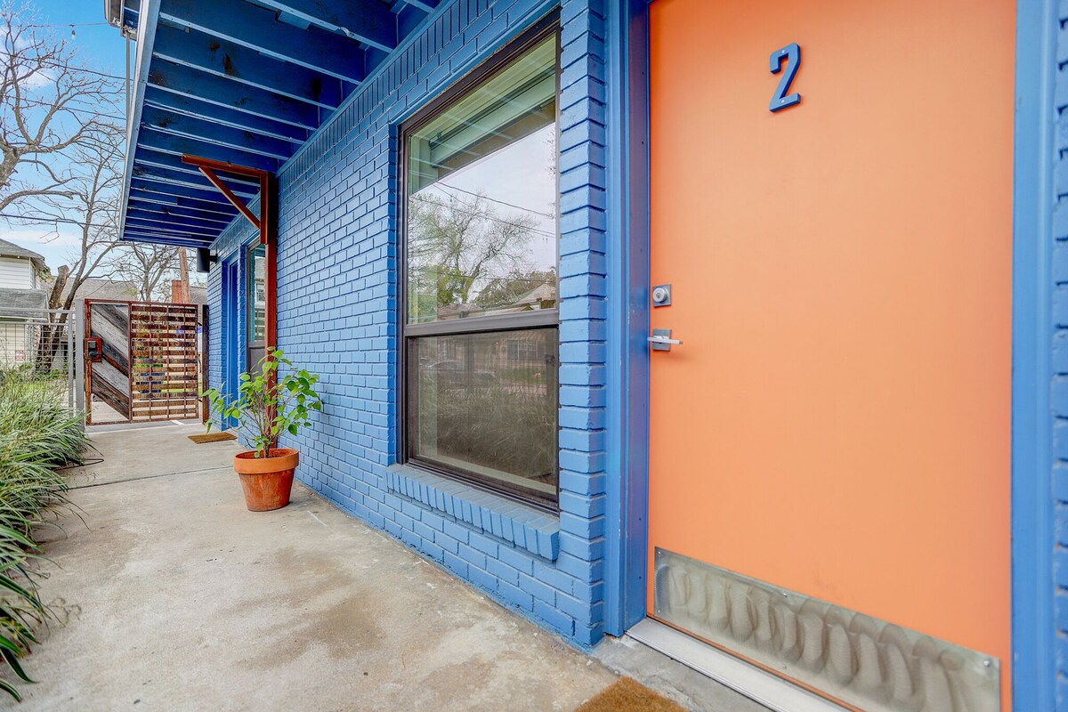 Photo 13 of Kaleidoscope Boho Décor" Studio 2 Artsy Walkable Montrose.