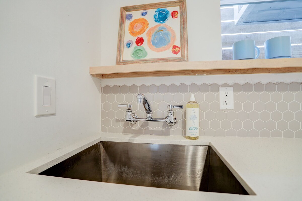 Photo 12 of Kaleidoscope Boho Décor" Studio 2 Artsy Walkable Montrose.
