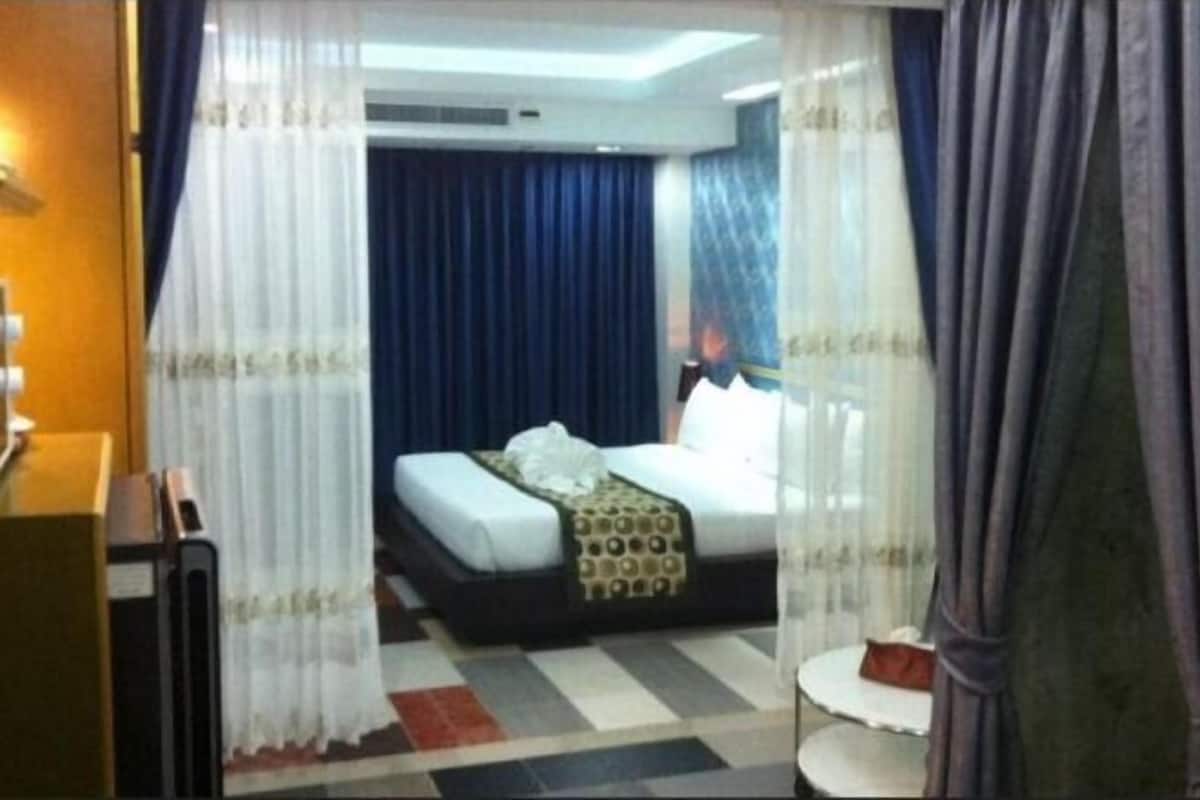 In-room safe, blackout curtains, iron/ironing board, rollaway beds