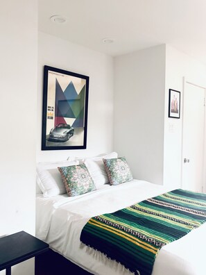 Desk, iron/ironing board, travel crib, free WiFi