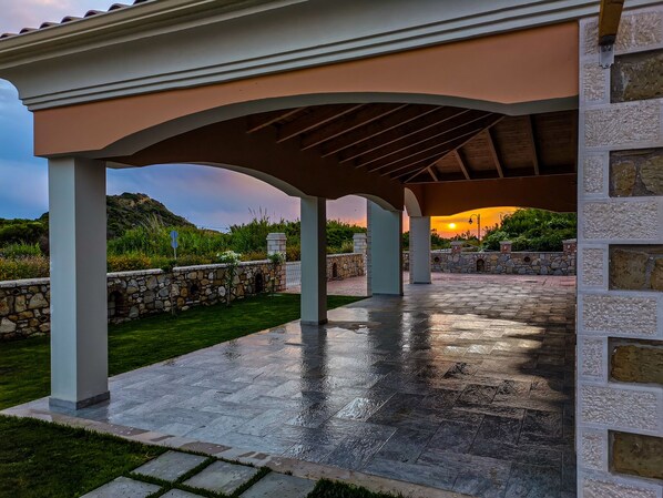 Overnattingsstedets uteområder