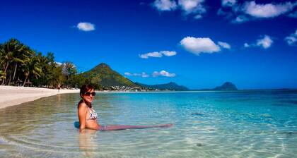 Villa à 40metre de la mer à Flic en Flac