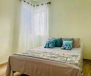 4 多间卧室、熨斗/熨衣板、旅行婴儿床、免费 WiFi