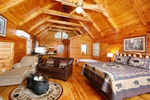 Cabin, Multiple Beds, Hot Tub | 1 bedroom, laptop workspace, iron/ironing board - The Cuddle Hut (Gatlinburg)