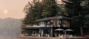 5 bdrm, Lake Rosseau, SW Exposure,!  Gorgeous Sunsets! New Boathouse!