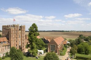 City view from property - Layer Marney Tower - Canvas Frills Lodge Separate Shower - Campsite (Colchester)